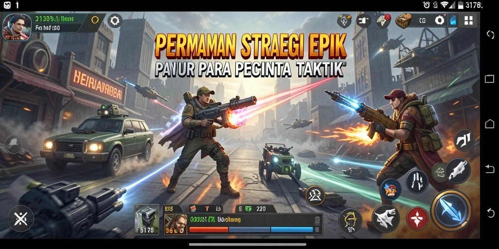Tampilan gameplay <strong>3178</strong> yang menegangkan dan strategis.
