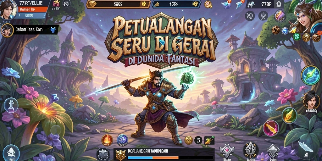 Tampilan menakjubkan dari gameplay <strong>77RP</strong> yang menarik.