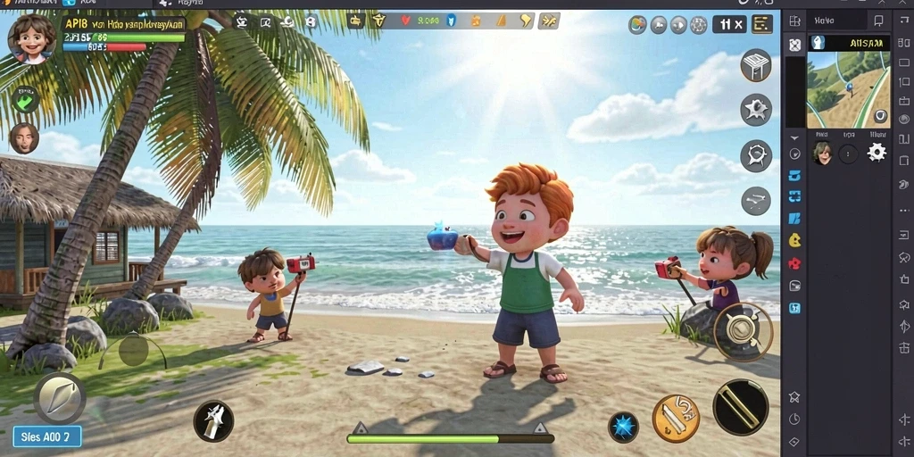 Tangkapan layar utama dari gameplay seru di API88.