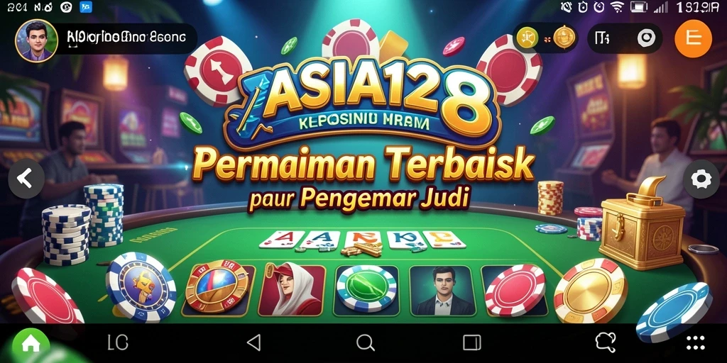 Screenshot gameplay ASIA128 yang menunjukkan momen mendebarkan di Kasino.