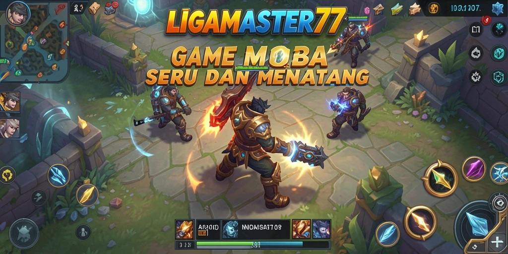 Screenshot gameplay LIGAMASTER77 yang menampilkan aksi seru.