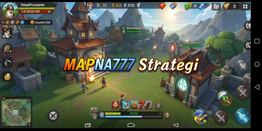 Tangkapan layar gameplay <strong>MAPNA777</strong> menunjukkan aksi strategi yang mendebarkan.