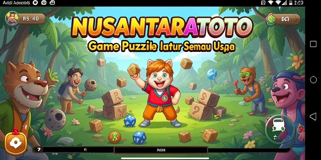 Gameplay NUSANTARATOTO yang menantang dan seru.