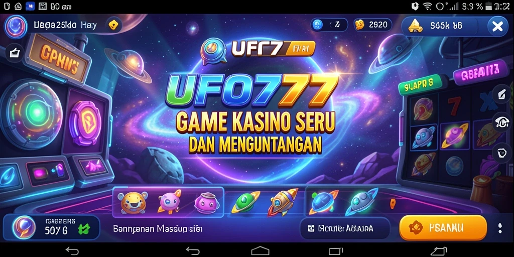 Screenshot gameplay <strong>UFO777</strong> menampilkan keseruan permainan kasino.
